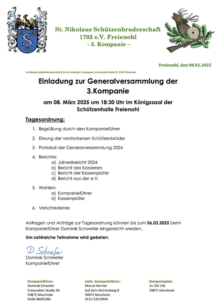 20250212 Tagesordnung GV 2025