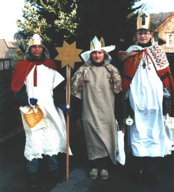 Sternsinger 1995 in Freienohl